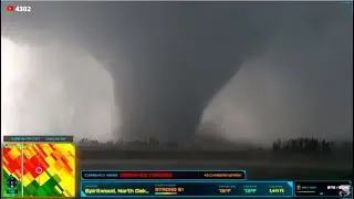 🔴NORTH DAKOTA TORNADO OUTBREAK - Live Stream Archive