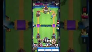 Clash Royale 3 Crowns win | Less than 30seconds all Crowns down #shorts #clashroyale #supercellgames