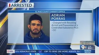 Man charged for meth possession, resisting arrest