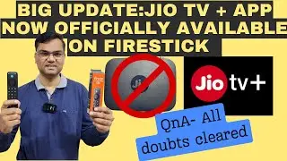 Big Update: Jio TV plus App now available on amazon fire stick | Jio TV on smart TV | Watch Live TV