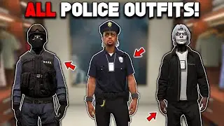 *UPDATED* How To Get All Police Outfits In GTA 5 Online 2025!