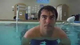 Caleb Describing Underwater Treadmill Training at Beyond Aquatics for SCI