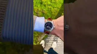 Testing the Bear Force straps for my ​⁠@Oris watches from the Swedish strap makers REM Straps🇸🇪