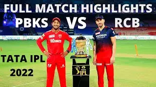 RCB vs PBK Full match Highlights IPL 2022 | Cricket Prime |ipl 2022 pbk vs rcb highlights