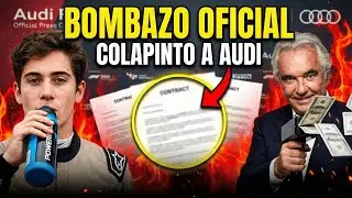 💥📢 &iexcl;OFICIAL! AUDI VA POR COLAPINTO TRAS VER SU NIVEL: EL FICHAJE BOMBA QUE SACUDE LA F1 YA HOY