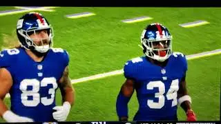 Diontae Johnson #18 drop on punt return Steelers/Giants