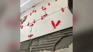 Tile uneven surfaces #construction #flooring #dal