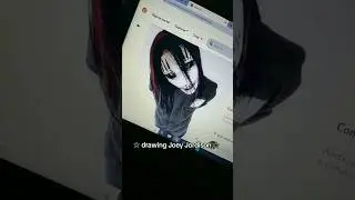 drawing Joey Jordison from Slipknot