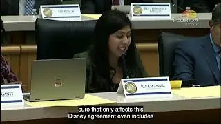 Rep. Eskamani Debates Against Unconstitutional Disney Amendment