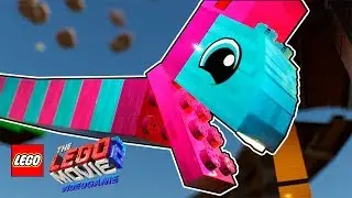 The LEGO Movie 2 Boss Battle &ndash; Invader Giraffe &ndash; Giant Alien Invader. Lego Movie 2 Boss Fight