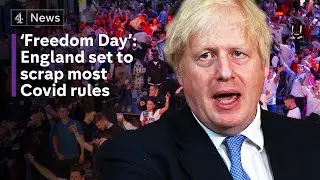 England set to end social distancing and all legal Covid restrictions, says PM