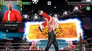WWE MAYHEM Stone Cold Santa One Shot Challenge Special Event Gameplay