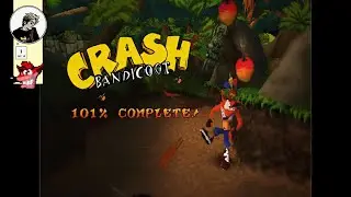 Crash Bandicoot (1996) - Complete 101% Walkthrough (All Gems, All Boxes + Removed Level)