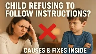 Child Refusing to Follow Instructions: Real Solutions 👨&zwj;👩&zwj;👧&zwj;👦💡 #parentingtips101