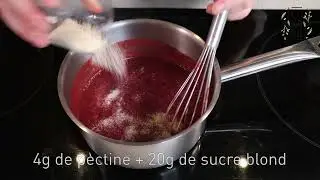 Recette gla&ccedil;age miroir framboise vegan