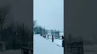 A blanket of Snow Covering Cold lake Marina ( Alberta, Canada ) }faye neudorf ❤️