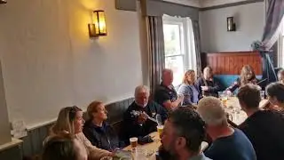 Kings head Upton 5.5.24 Belfast Mill, Ruth sings, Antony banjo, Lizzy fiddles