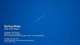 Spring Skies - Piotr Pacyna (Lynne Publishing)