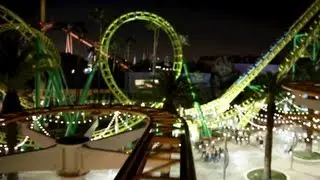 Coast Rider - At Night (HD POV) - Knott's Berry Farm