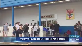 Toys R Us liquidation sale begins Friday in Hawaii