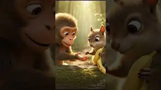 The Monkey and the Banana Thief #shortfilm #monkey #cinematicshort #monkeyshorts