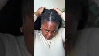 Minimal Leave Out😍Glueless V Part Wig Install | Afro Kinky Curly V Part Wig Review Ft.#vshowhair