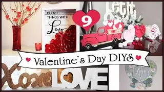❤ Dollar Tree Valentine's Day DIYS | Dollar Tree DIYS| Valentine DIYS ♥