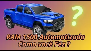 RAM 1500 Automatizada Resumo na Bancada de trabalho