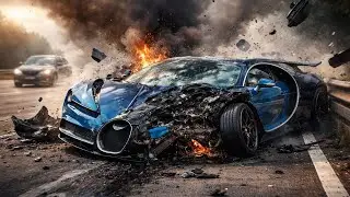 Realistic High-Speed Car Crashes in BeamNG.drive
