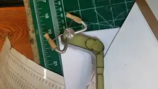 P-38 control yoke, servo powered