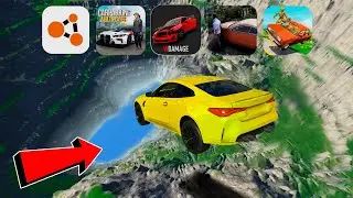 КРАШ-ТЕСТ АВТОМОБИЛЯ С САМОЙ ВЫСОКОЙ ТОЧКИ *в мобильных играх*