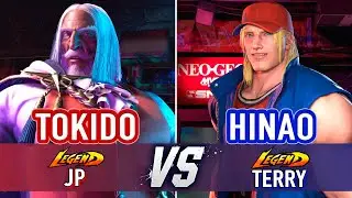 SF6 🤜 Tokido (JP) vs Hinao (Terry / Ryu) 🤛 Street Fighter 6 High Level Gameplay