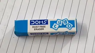 DOMS CUBO ERASER | ₹5/- | REVIEW |