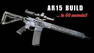 Build an AR15 in 60 seconds - Aero Precision Build