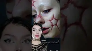 Scars makeup⭐️ I&rsquo;d @ theystella #makeuptutorial