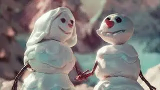 adele singing snowman created by AI