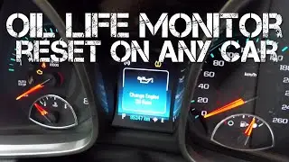 Easy Oil Life Monitor Reset on Any Car