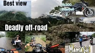Okhere tira long ride off-road and chiso weather  #offroad #ns200 #viralvideo #ns200 #nature #hills