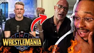 The Rock Explains Why He Wasn't At WrestleMania 41 | Pat McAfee Show Reaction