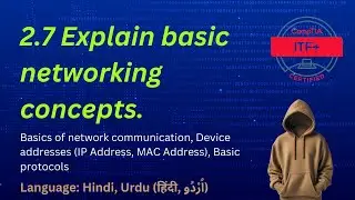 CompTIA ITF+ (FC0-U61) Networking Concepts Explained | Basic Network Fundamentals | 2.7