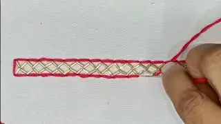 Hand Work Hand Embroidery Design Video Hand Embroidery For Beginners Khatli Stich Video Kadhai Video