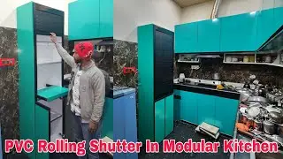 How much does it cost to make an Aluminium Kitchen Rolling Shutter Pantry #fazalhasami #kitchenpa...