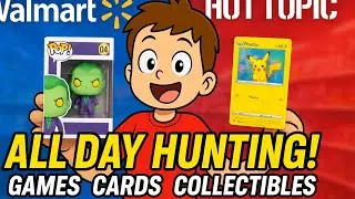 Did We Just Hit the JACKPOT?! Walmart, GameStop & Hot Topic Toy Hunt for Cards & Collectibles!