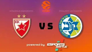 Cyber EL 25-26 LIVE - Crvena Zvezda vs Maccabi - Mihailo vs Philipp
