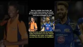 Hardik Pandya&rsquo;s Journey: From Struggles to Cricket Stardom 💪🏏 | Then vs Now #shorts