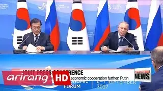 Presidents Moon and Putin stress importance of bilateral economic cooperation