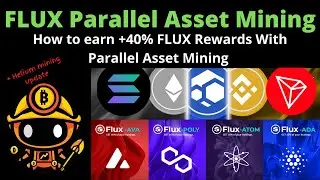 FLUX Parallel Asset Mining +40% Rewards - Mine On 10 Blockchains Simultaneously!