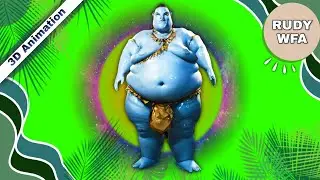 green screen Anomali Avatar Gendut