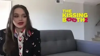 Joey King and Joel Courtney talk about 'The Kissing Booth 2' coming to Netflix