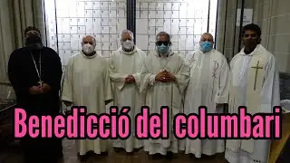 Benedicció del columbari de l'església de la Mare de Déu del Carme,Carmelites descalços de Badalona.